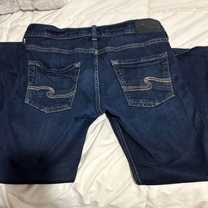 Silver Jeans Dark Blue Men's Jeans